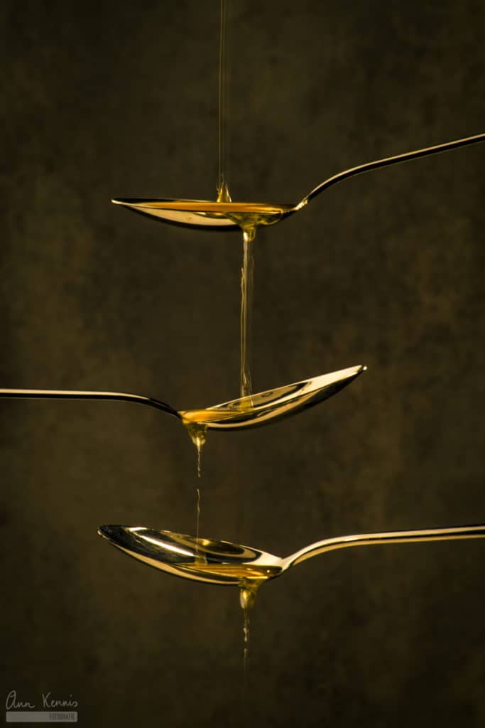 Productfotografie honing door Ann Kennis Fotografie